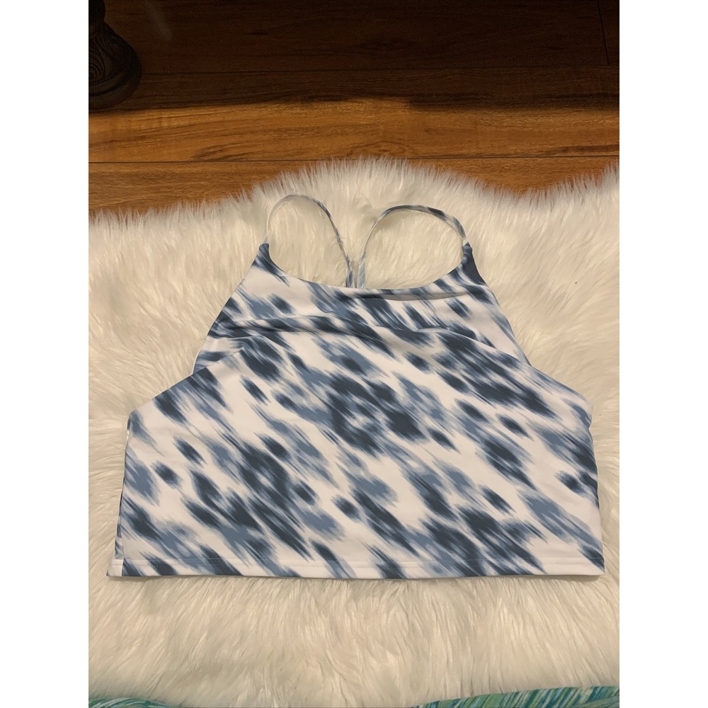 old navy active powersport sports bra XXL light support built in bra nwot racerb